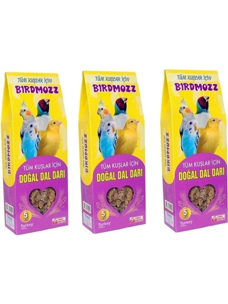 BirdMozz Doğal Kızıl Dal Darı 5li Paket 3 Adet ürün görseli 1
