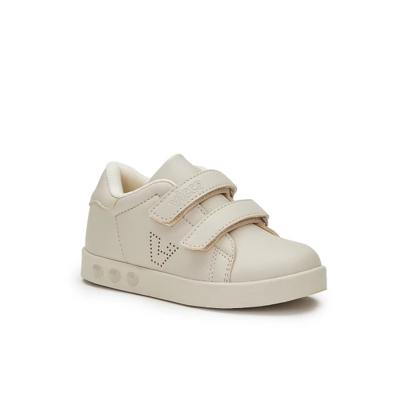 Vicco Oyo Işıklı Unisex Bebe Bej Spor Ayakkabı ürün görseli 1