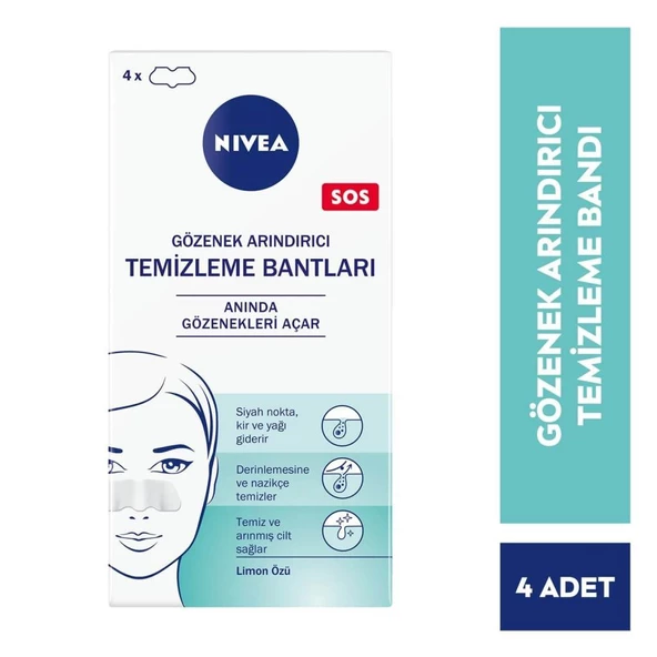 Nivea Yüz Gözenek Arındırıcı Temizleme Bantları ürün görseli 1