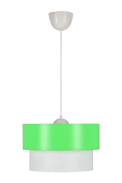 D-light Melon Pasta Yeşil Beyaz Avize - Resim 2
