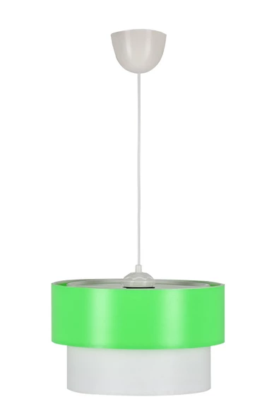 D-light Melon Pasta Yeşil Beyaz Avize - Resim 4