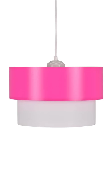 D-light Melon Pasta Canlı Pembe Beyaz Avize - Resim 3