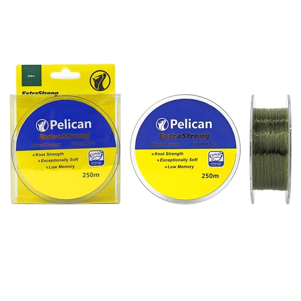 Pelican Extra Strong 0,70 Mm 250 Mt Yeşil ürün görseli 1
