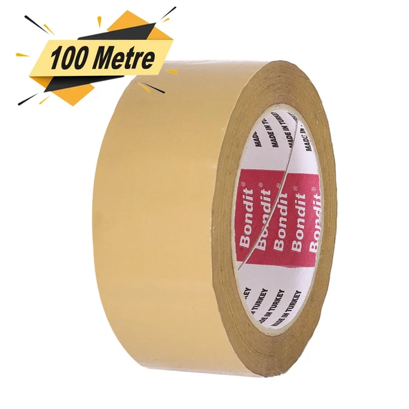 Bondit Koli Bandı 45 mm x 100 Mt Güçlü Yapışkanlı Kopmayan Bant ürün görseli 1