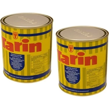 Tariş Tarin Tereyağ Aromalı Bitkisel Susuz Margarin 2 Lt x 2'li Teneke Kutu - Resim 2
