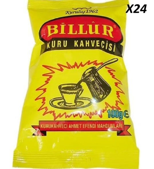 Billur Paket Türk Kahvesi 100 gr 24'lü ürün görseli 1