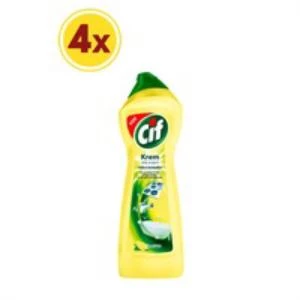 Cif Krem 750 Ml. Limon Kokulu 4'lü ürün görseli 1
