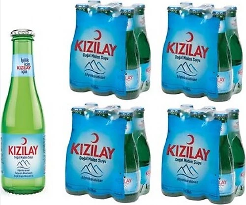Sade Kızılay Maden Suyu 24x200 ml - Resim 2