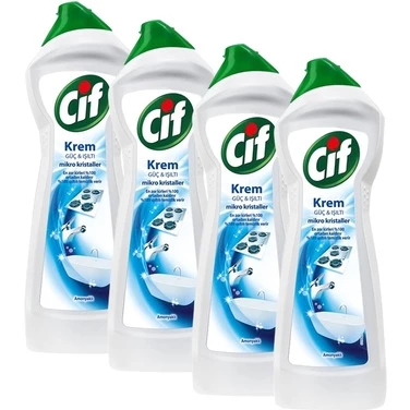 Cif Krem Amonyaklı 750 ml x 4'lü - Resim 3