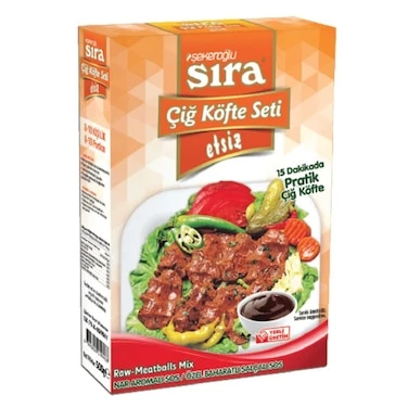Sıra Cıg Kofte Setı 500 Gr Etsız ürün görseli 1