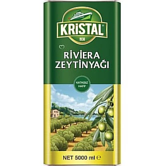 Kristal Riviera Zeytinyağı 5 Lt ürün görseli 1