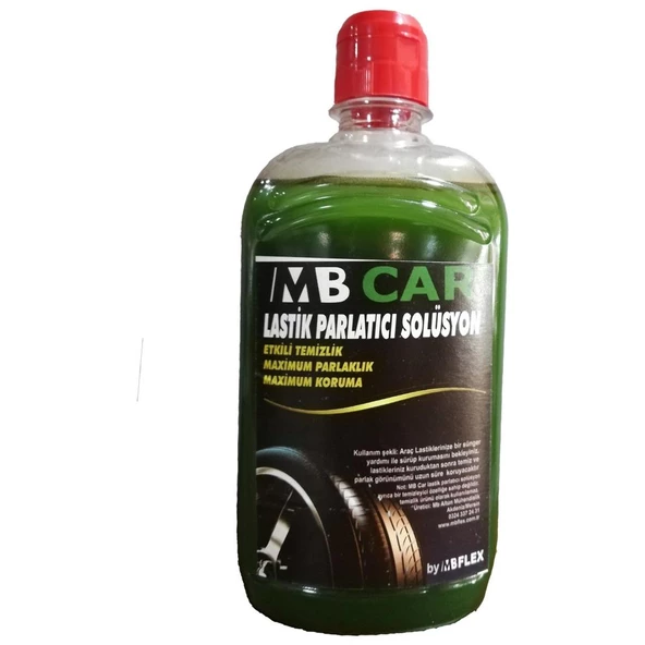 MB Flex Car Lastik Parlatıcı Solüsyon 0.5Lt ürün görseli 1