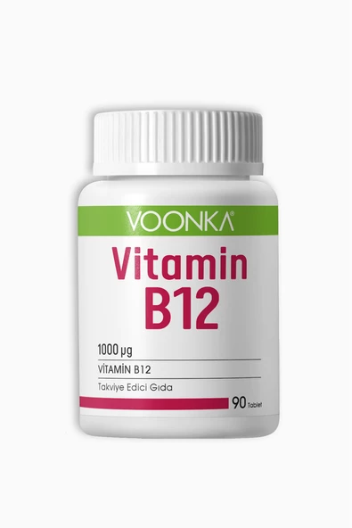 Voonka Vitamin B12 90 Tablet 8680807008335 ürün görseli 1