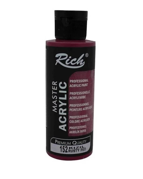 Rich Master Akrilik Boya Kızıl 120ml ürün görseli 1