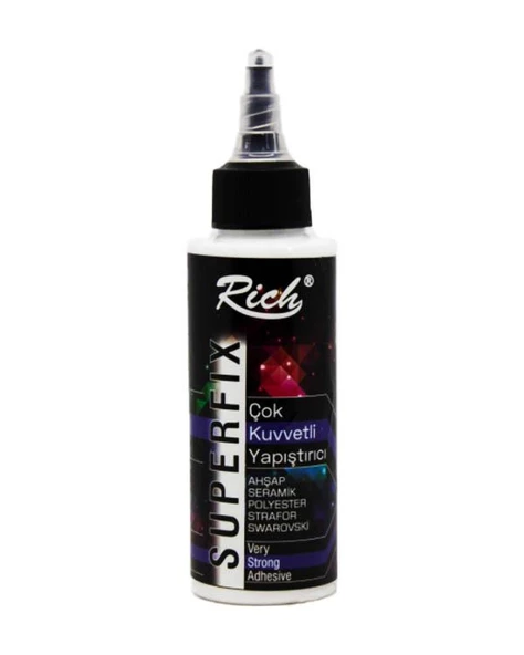 Rich Süperfix Çok Kuvvetli Yapıştırıcı 120cc ürün görseli 1