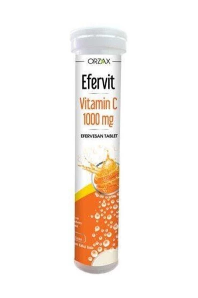 Efervit Vitamin C 1000 mg 20 Efervesan Tablet ürün görseli 1