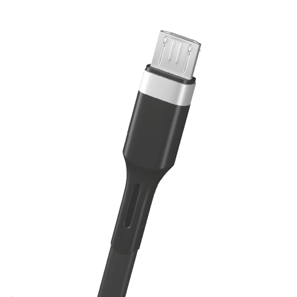 FitPlus Premium PS-301 Micro USB Data/Şarj Kablosu 2.4A 1mt - Resim 9