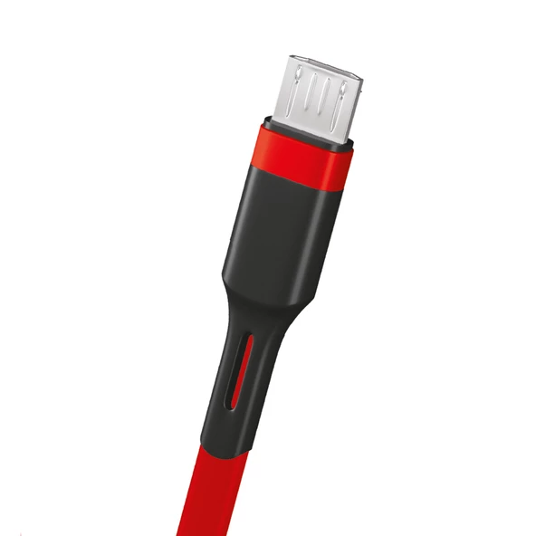 FitPlus Premium PS-301 Micro USB Data/Şarj Kablosu 2.4A 1mt - Resim 7