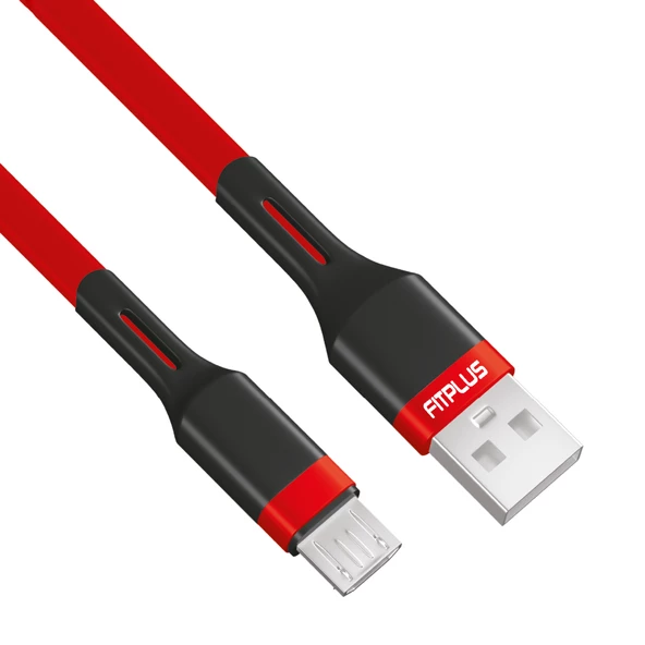 FitPlus Premium PS-301 Micro USB Data/Şarj Kablosu 2.4A 1mt - Resim 3