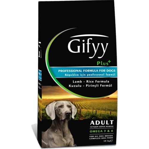 GİFYY KUZU ETLİ KÖPEK MAMASI 15KG. ürün görseli 1