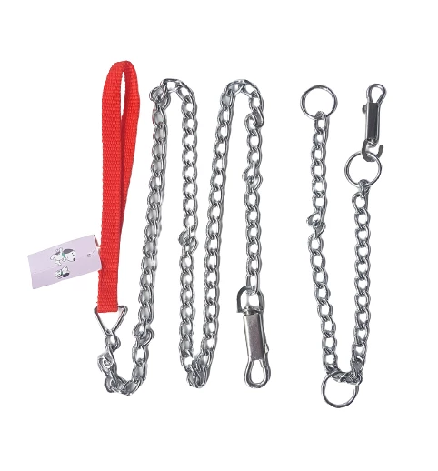 Köpek Gezdirme + Boyun Zinciri 3.5 x 120 cm BO-1736 ürün görseli 1