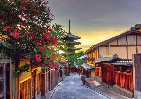 1000 Parça Yasaka Pagoda Kyoto Puzzle (Educa 17969) ürün görseli 1