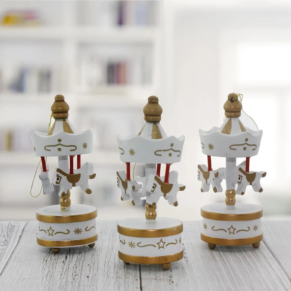 6 Adet 3x7.5cm Minik Atlı Karınca Süs - Resim 12