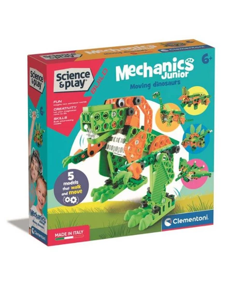 Clementoni Mechanics Junior Hareketli Dinozorlar 75061 ürün görseli 1