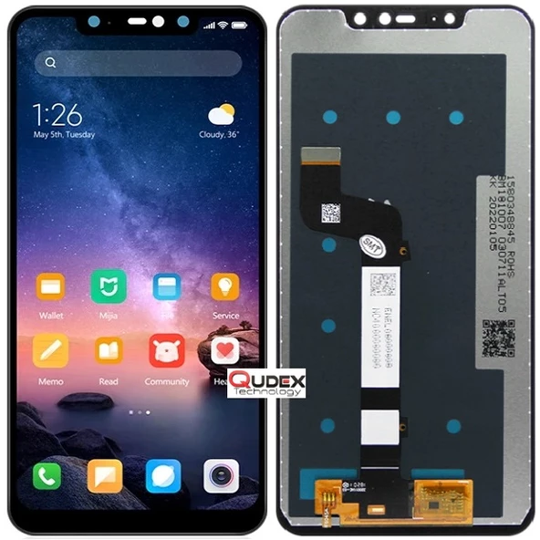 Xiaomi Redmi Note 6 Pro Dokunmatik Lcd Ekran ürün görseli 1