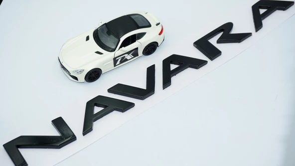 DK Tuning Navara Siyah Abs Ön Kaput Ve Bagaj Yazı Nissan İle Uyumlu ürün görseli 1
