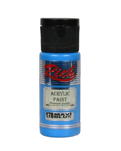 Rich Akrilik Boya Mavi 30cc ürün görseli 1