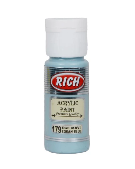 Rich Akrilik Boya Ege Mavi 30cc ürün görseli 1
