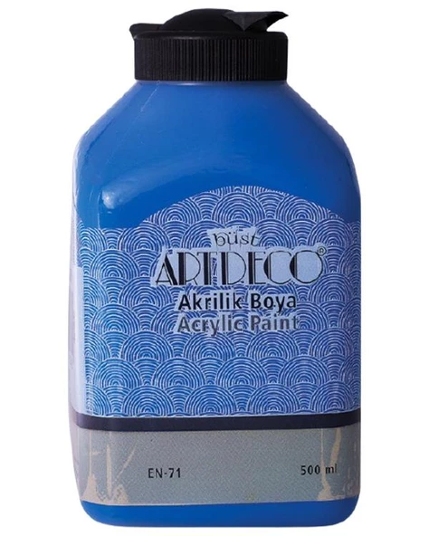 Artdeco Akrilik Boya 500 ml Mavi ürün görseli 1