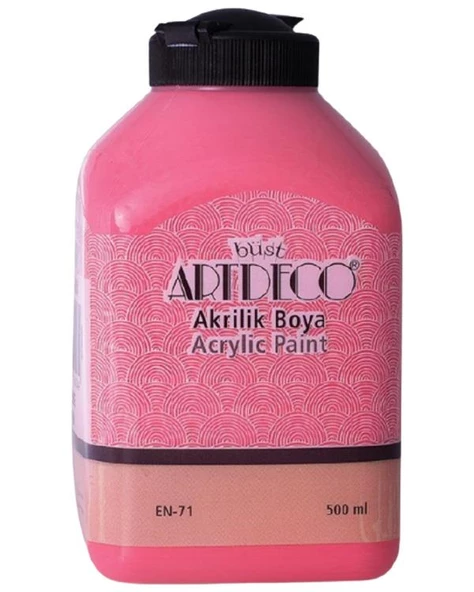 Artdeco Akrilik Boya 500 ml Pembe ürün görseli 1