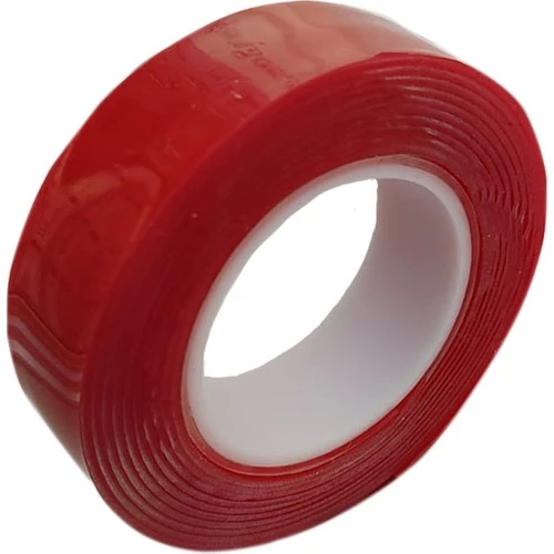 Tomax Çift Taraflı Arilik Bant 18mm x2 mt Şeffaf ürün görseli 1