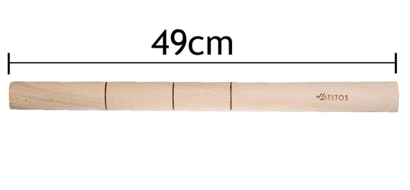 Eltos EKS 050 Keser Çekiç Balta Çapa Sapı 45 cm - Resim 2