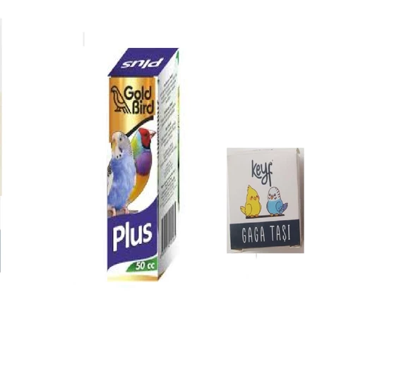 Kuşlar İçin Multivitamin 50 cc+ 1 Adet Gaga Taşı ürün görseli 1