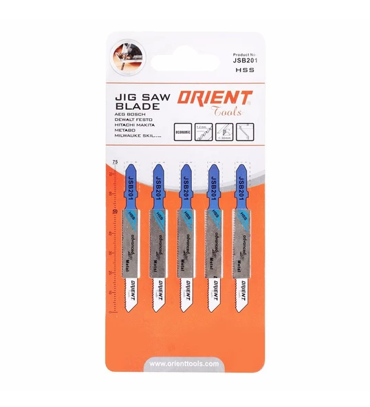 Orient Dekupaj Bıçağı Yedek Bıçak Metal 5 Li Paket ürün görseli 1