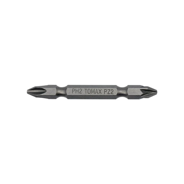 TOMAX Çift Taraflı Yıldız Bits Uç PH2-PZ2 65 mm 06040165 ürün görseli 1