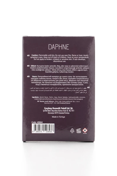 Alberto Taccini Daphne Kadın Parfümü 50 ml - Resim 5