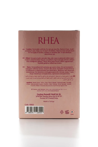 Alberto Taccini Rhea Kadın Parfümü 50 ml - Resim 8