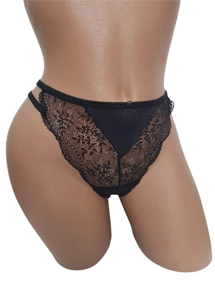 YENİ İNCİ K102 DANTELLİ STRİNG KÜLOT - Resim 7