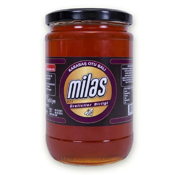 Milas Üreticiler Birliği Karabaş Otu Balı 850 G ürün görseli 1
