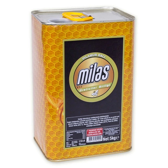 Milas Üreticiler Birliği Ihlamur Balı 5 KG ürün görseli 1