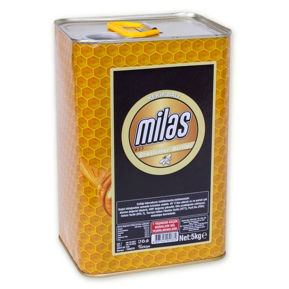 Milas Üreticiler Birliği Kekik Balı 5 KG ürün görseli 1