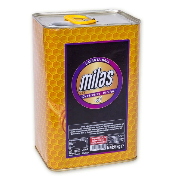 Milas Üreticiler Birliği Lavanta Balı 5 KG ürün görseli 1