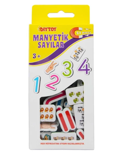 Manyetik Sayılar 51 Parça Diytoy ürün görseli 1