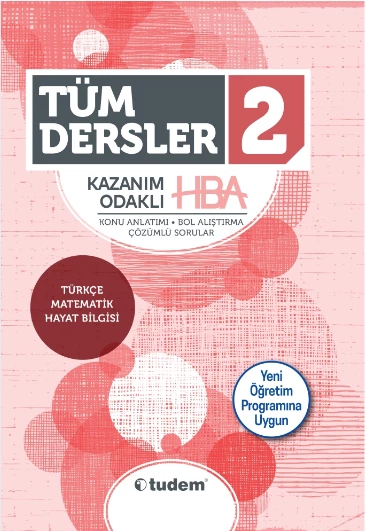 TUDEM 2.SINIF TÜM DERSLER KONU ANLATIM HBA ürün görseli 1