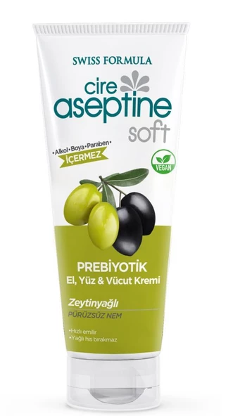 Cire Aseptine Krem 75ml Prebiyotik Zeytinyağlı ürün görseli 1