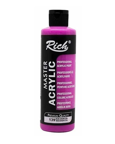 Rich Master Akrilik Boya Magenta 120ml ürün görseli 1